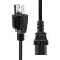 ProXtend Power Cord US to C13 1M Black Reference: W128366344