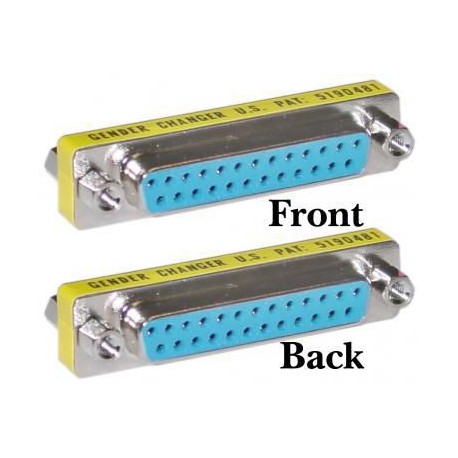 MicroConnect Mini Gender DB25 F/F Référence: MOD25F25F