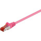 MicroConnect S/FTP CAT6 0.5m Pink LSZH Reference: SSTP6005PI