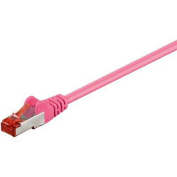 MicroConnect S/FTP CAT6 0.5m Pink LSZH Reference: SSTP6005PI