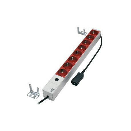 MicroConnect 8-way Outlet strip,19 1U Reference: CABINETACC3