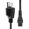 ProXtend Power Cord US to C5 1M Black Reference: W128366409
