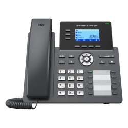 Grandstream Ip Phone Black 3 Lines Lcd Référence: W128291395