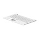 HP Top Cover W/Keyboard CP num Référence: W125937204