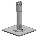 Ergonomic Solutions Base Plate with SP1 200mm Référence: W128310674