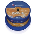 Verbatim DVD-R, General, 16X, 4.7GB Référence: 43548
