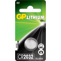 GP Batteries LITHIUM BUTTON CELL CR2032 Reference: CR2032 1-P