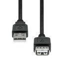 ProXtend USB 2.0 Extension Cable Black Reference: W128366705