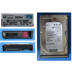 HP DRV HD 2TB 6G 7.2K 3.5 SATA LP Référence: W129154925 