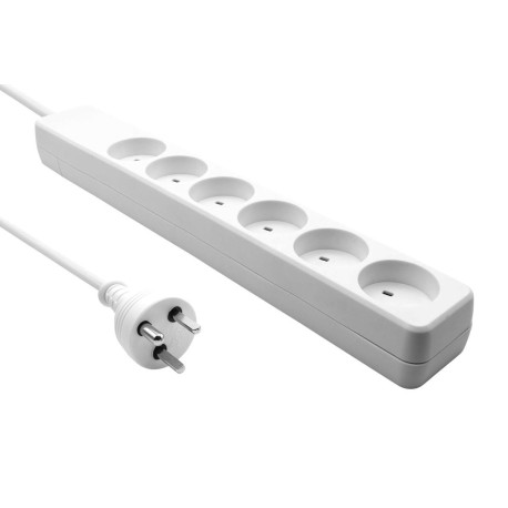 MicroConnect Danish EDB Power Strip 6-way Référence: W128444245