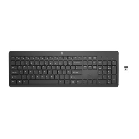 HP 230 Wireless Keyboard Black Référence: W126435850