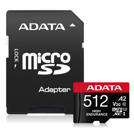 ADATA High Endurance 512 GB Référence: W128911499