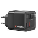 Verbatim GaN Charger 65W 2 Port retr Référence: W129156074