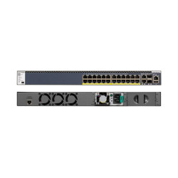 Netgear M4300-28G-POE+STCKL MGD SWITCH Référence: GSM4328PB-100NES