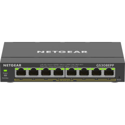 Netgear 8PT GE Plus Switch W/HI-PWR Référence: W126258133