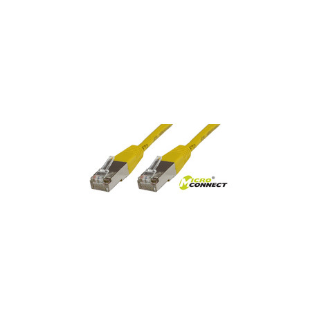 MicroConnect F/UTP CAT6 1.5m Yellow LSZH Reference: STP6015Y