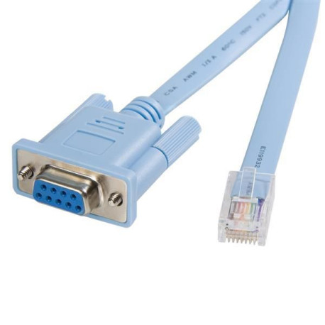 StarTech.com 6 FT RJ45 TO DB9 CISCO CABLE Reference: DB9CONCABL6
