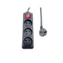 MicroConnect 3-way Power Strip on/off Référence: W128951139