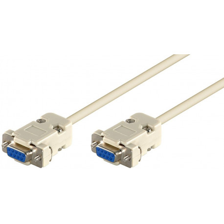 MicroConnect D-SUB/RS232 Female-Female 1,8m Reference: SCSENN2N