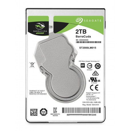 Seagate 2TB Sata 128MB Reference: ST2000LM015