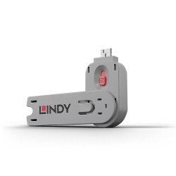 Lindy USB Port Blocker PINK -Key Reference: 40620