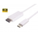 MicroConnect 4K USB-C to Displayport Cable Reference: USB3.1CDPBW1