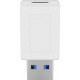 MicroConnect USB3.0 A - USB-C M-F, White Reference: USB3.0ACFW