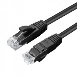 MicroConnect U/UTP CAT6 0.3M Black LSZH Reference: UTP6003S