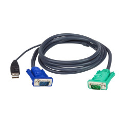 Aten KVM Cable USB PC to HD Switch Référence: 2L-5202U