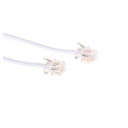 MicroConnect ModularCable RJ11 6P/4C 1m Référence: MPK181W