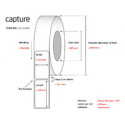 Capture Label 100 x 150, Core 25, Reference: CA-LB3006