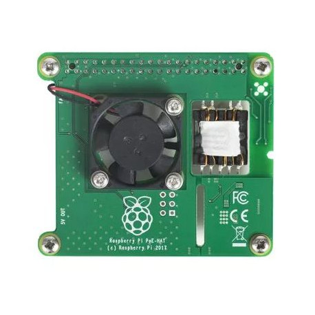 Raspberry Pi PoE HAT for Pi 3 Model B+ Reference: 173-5595