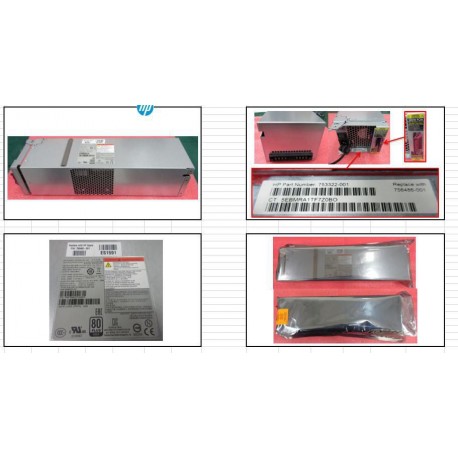 HP PCM 580W ASSY W/O BATTERY GOLD Référence: 756486-001