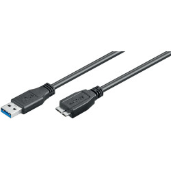 MicroConnect USB 3.2 Gen 1 A-B Micro 5m Référence: USB3.0AB5MICRO