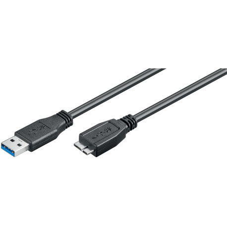 MicroConnect USB 3.2 Gen 1 A-B Micro 5m Référence: USB3.0AB5MICRO
