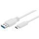 MicroConnect USB 3.2 Gen 1 C-A Cable, 0.5m Référence: USB3.1CA05W