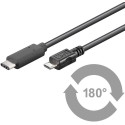 MicroConnect USB-C to USB2.0 Micro B 1M Référence: USB3.1CAMIB1