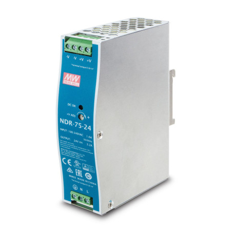 Planet 24V, 75W Din-Rail Power Supply Reference: PWR-75-24