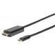 MicroConnect 4K USB-C to HDMI Cable 1m Reference: USB3.1CHDMI1