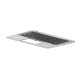 HP SPS-TOPCOVER W/KB CP BL ITL Référence: W126677701