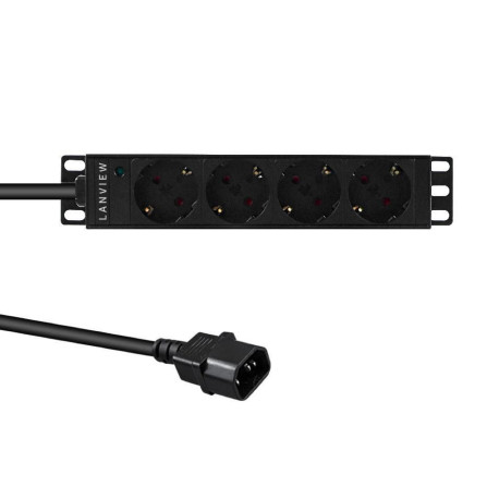 Lanview 10' rack mount power strip, Référence: W129238347
