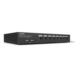 Lindy 8 Port DisplayPort 1.2, USB Référence: W128456886