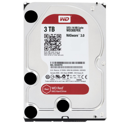 Western Digital WD Red 3TB 24x7 Reference: WD30EFRX 