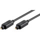 MicroConnect Toslink Optical Cable 1m Black Référence: TT610BKAD