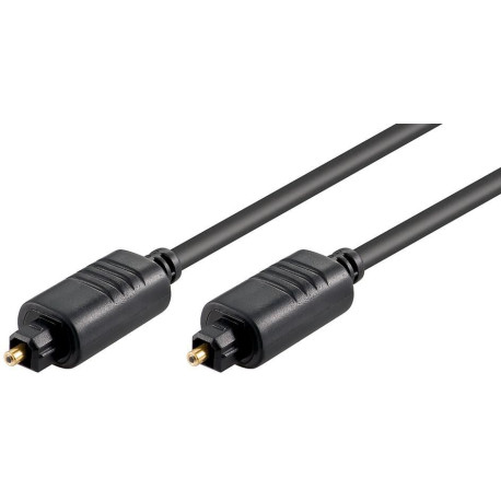 MicroConnect Toslink Optical Cable 1m Black Référence: TT610BKAD