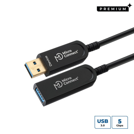 MicroConnect Premium Optic fiber USB 25m, Référence: W126975613