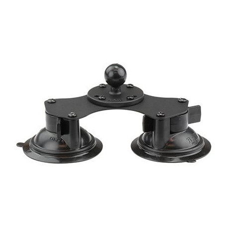 RAM Mounts UNPKD RAM DBL SUCTION CUP Reference: RAM-B-189B-202U