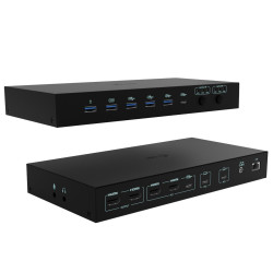 i-tec Usb-C Kvm Dock Pro For Three Référence: W129176435