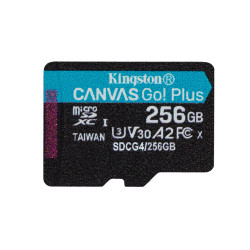 Kingston 256Gb Microsdxc Canvas Go Référence: W129176504