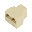 MicroConnect RJ45 Ethernet Y-Adapter RJ45 Reference: MPK302